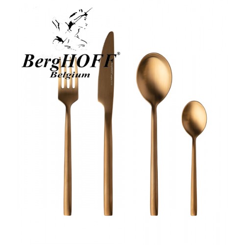 Набор столовых приборов BergHOFF Gem 4 предмета цвет золото