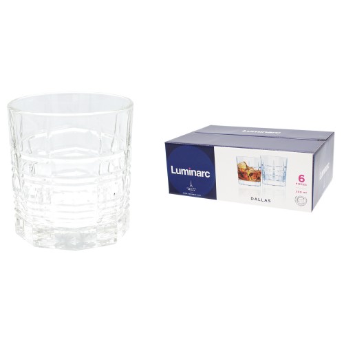 Набор стаканов Luminarc DALLAS низкие 300 мл. на 6 персон