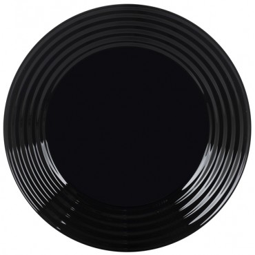 Тарелка глубокая HARENA 23,5 см черная 