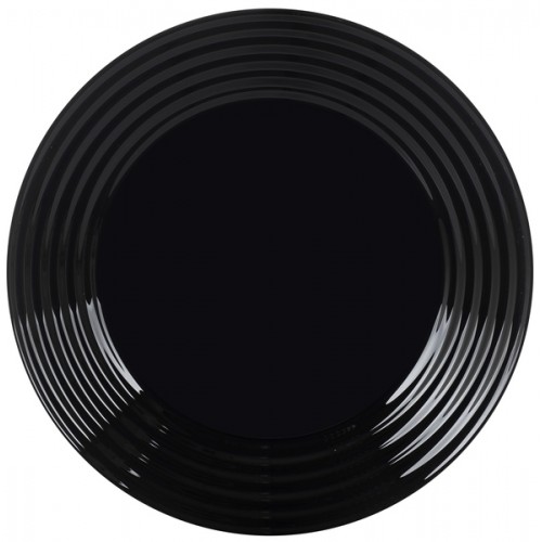 Тарелка десертная HARENA BLACK 19 см.